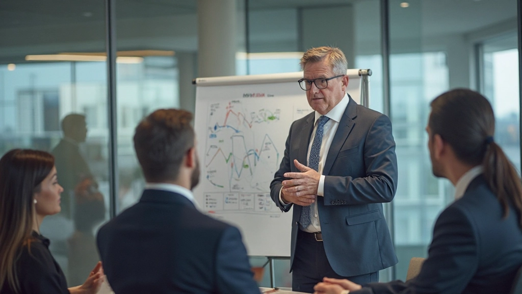 Grafische visualisatie van groepsontwikkelingsfasen met teamleden in verschillende stadia van samenwerking